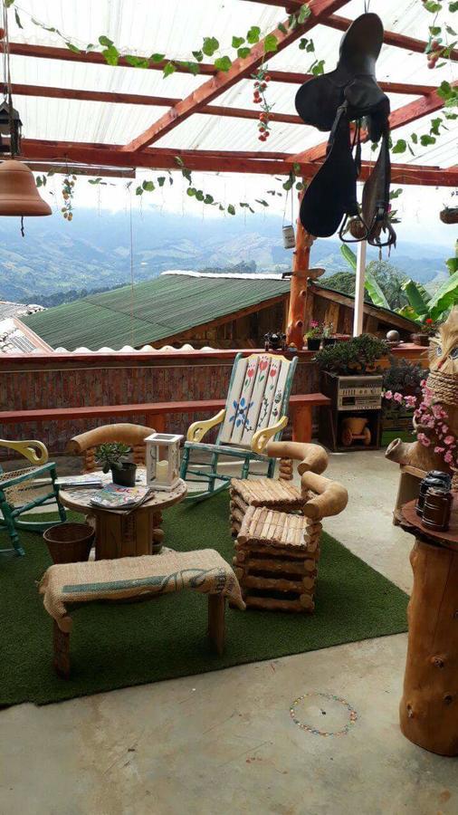 Cabanas El Rincon Paisa Hotel Jericoc  Bagian luar foto